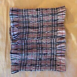 Plaid Tube Top (NWOT)